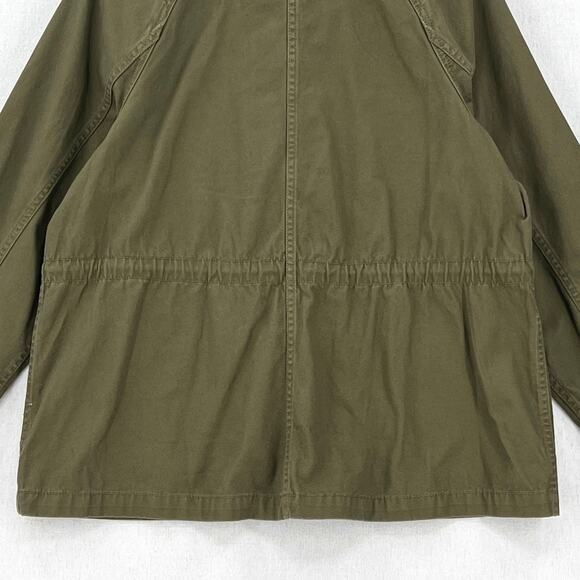 MADEWELL Northover Utility Jacket Womens Large Desert Olive Green Army Surplus - Picture 10 of 16